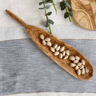 Scents and Feel Kitchenware Oval Narrow Tapas Dish Olive Wood