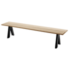 Skagerak Design Furniture Black Overlap Bench