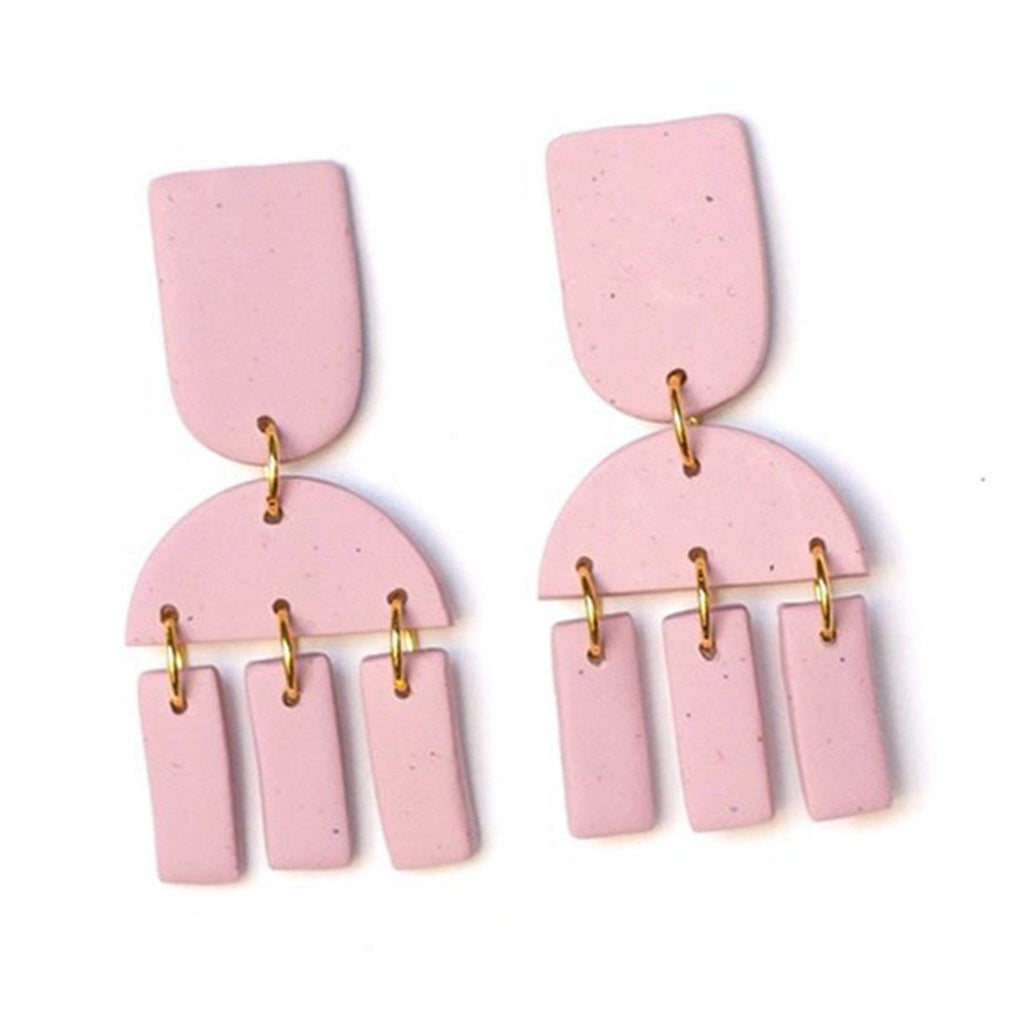 Sigfus Designs Jewelry Pale Rose Chime Dangles