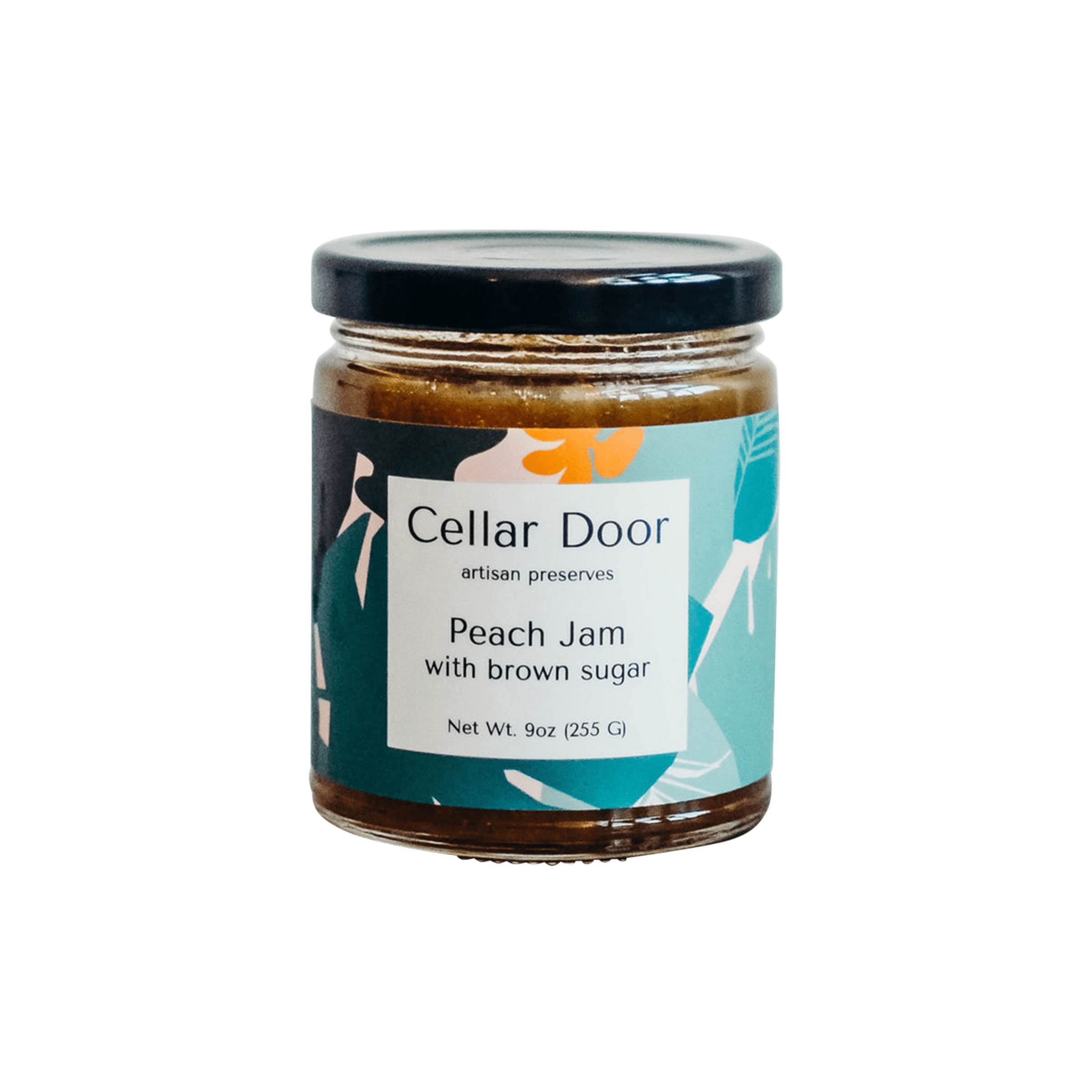 Cellar Door Preserves Food Peach Jam with Brown Sugar