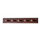 walnut coat rack
