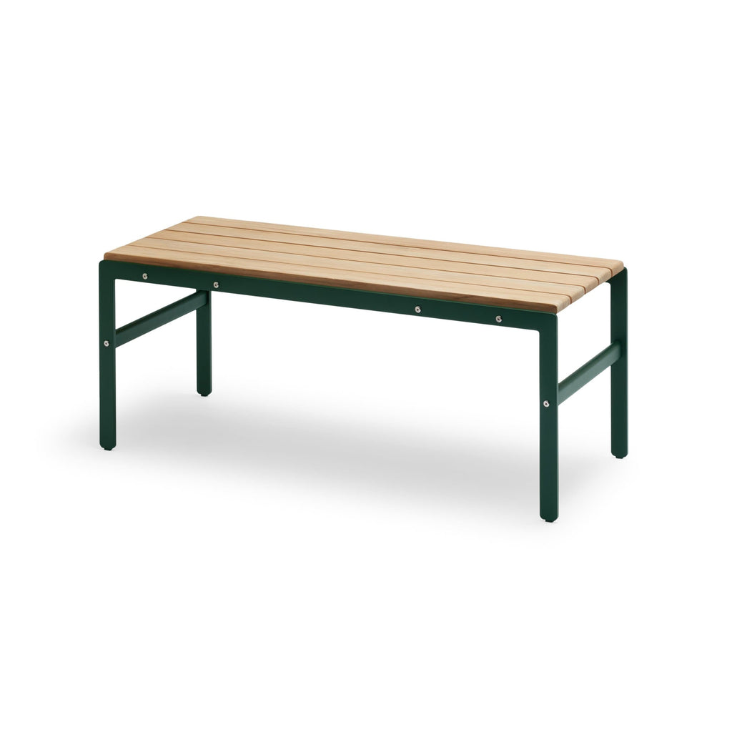 Skagerak Design Furniture Teak/Hunter Green Reform Teak Bench
