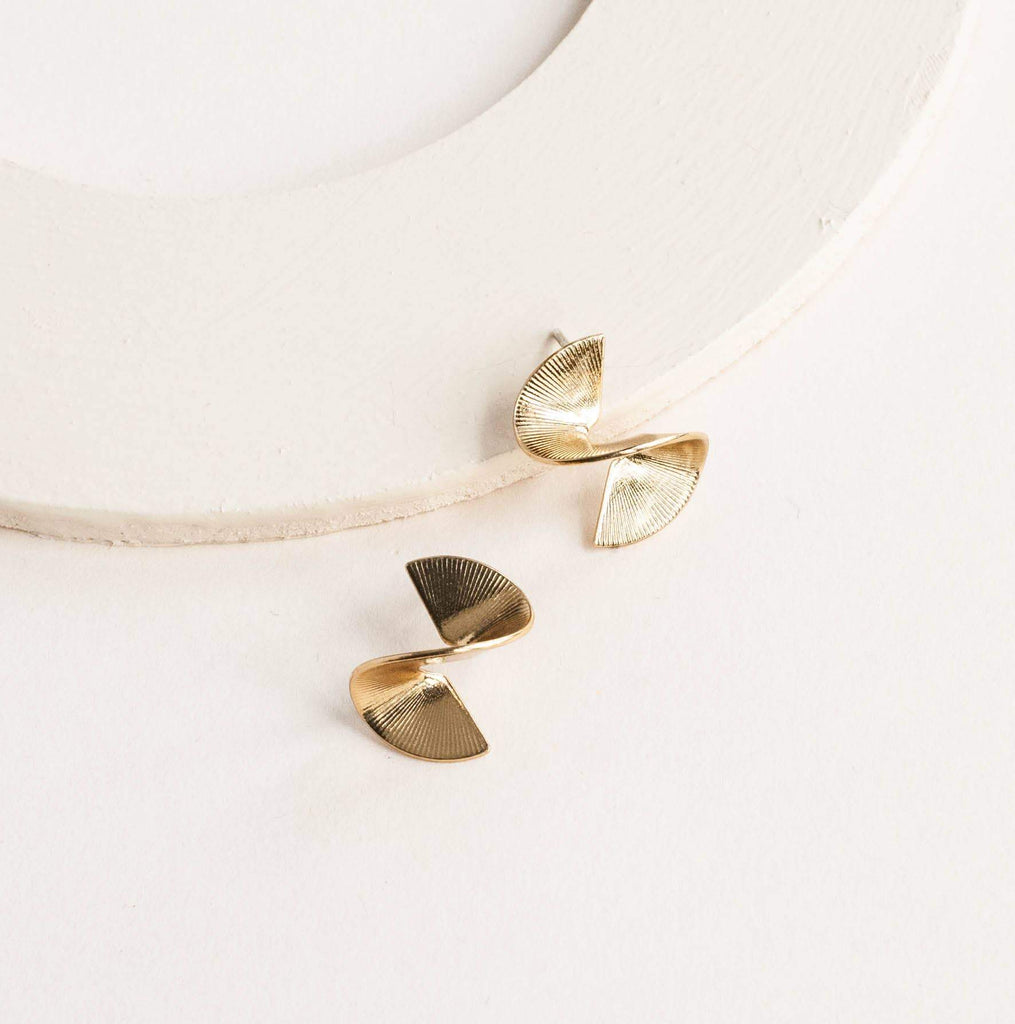 Michelle Starbuck Designs Jewelry Ribbon Studs