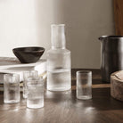 Ferm Living Kitchenware Ripple Glasses Tall, Set of 4