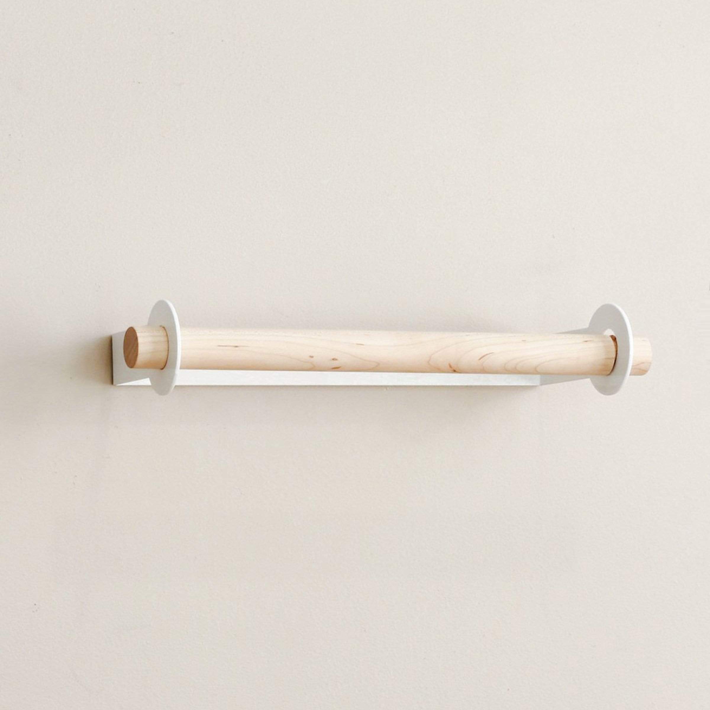 Lostine Hardware White Roland Paper Towel Rack
