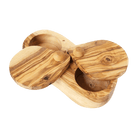 Scents and Feel Kitchenware Salt and Pepper Keeper Olive Wood