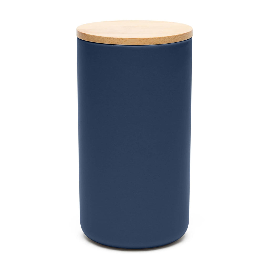 Waggo Pet Royal Blue Simple Solid Treat Jar