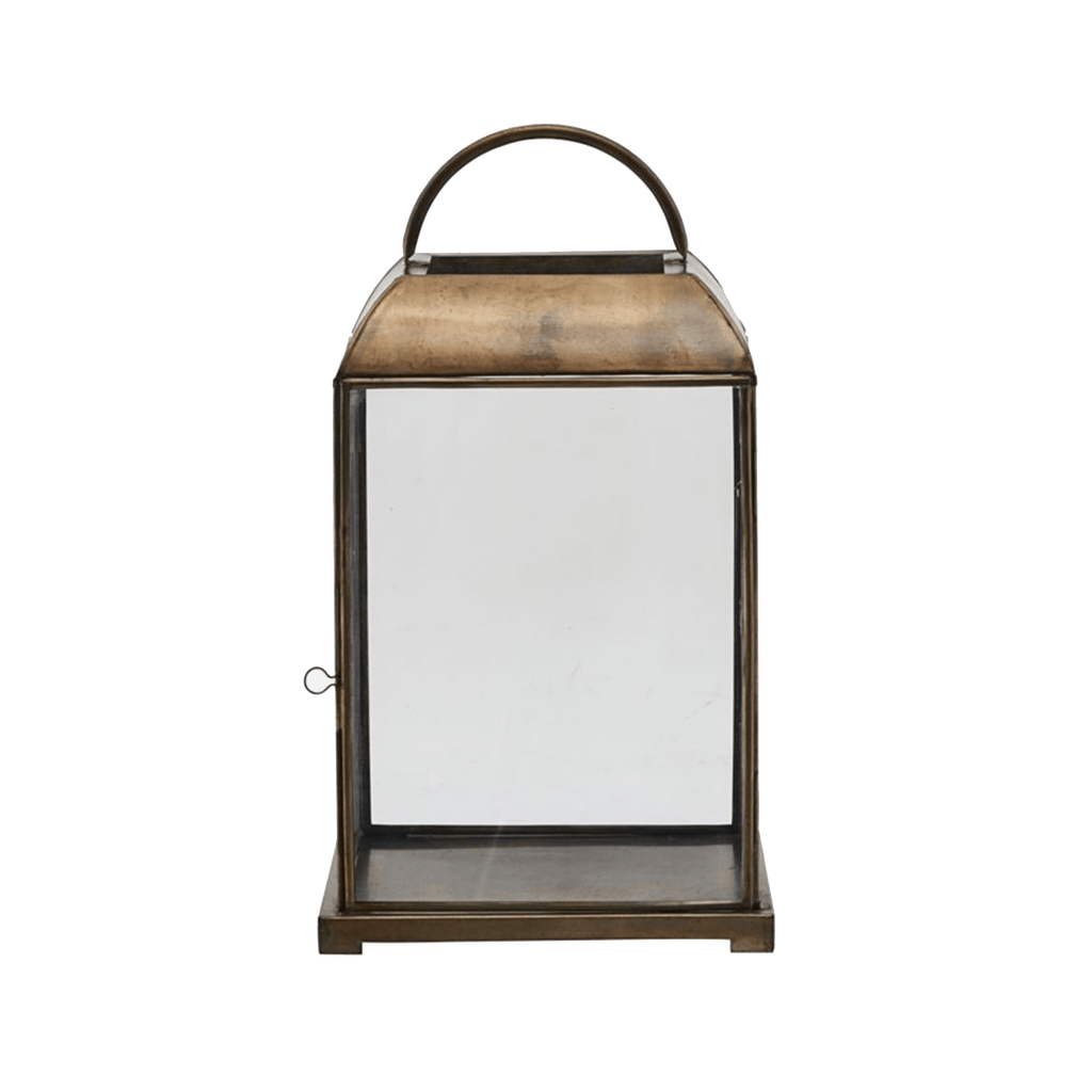 House Doctor Outdoor Small Antique Brass Lantern