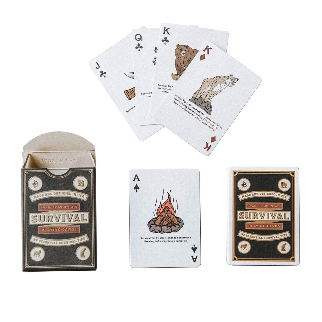 survival playing cards