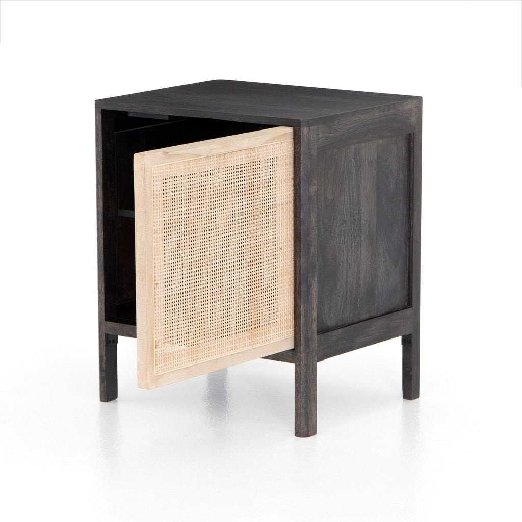 Four Hands Furniture Black Stained / Right Sydney Nightstand