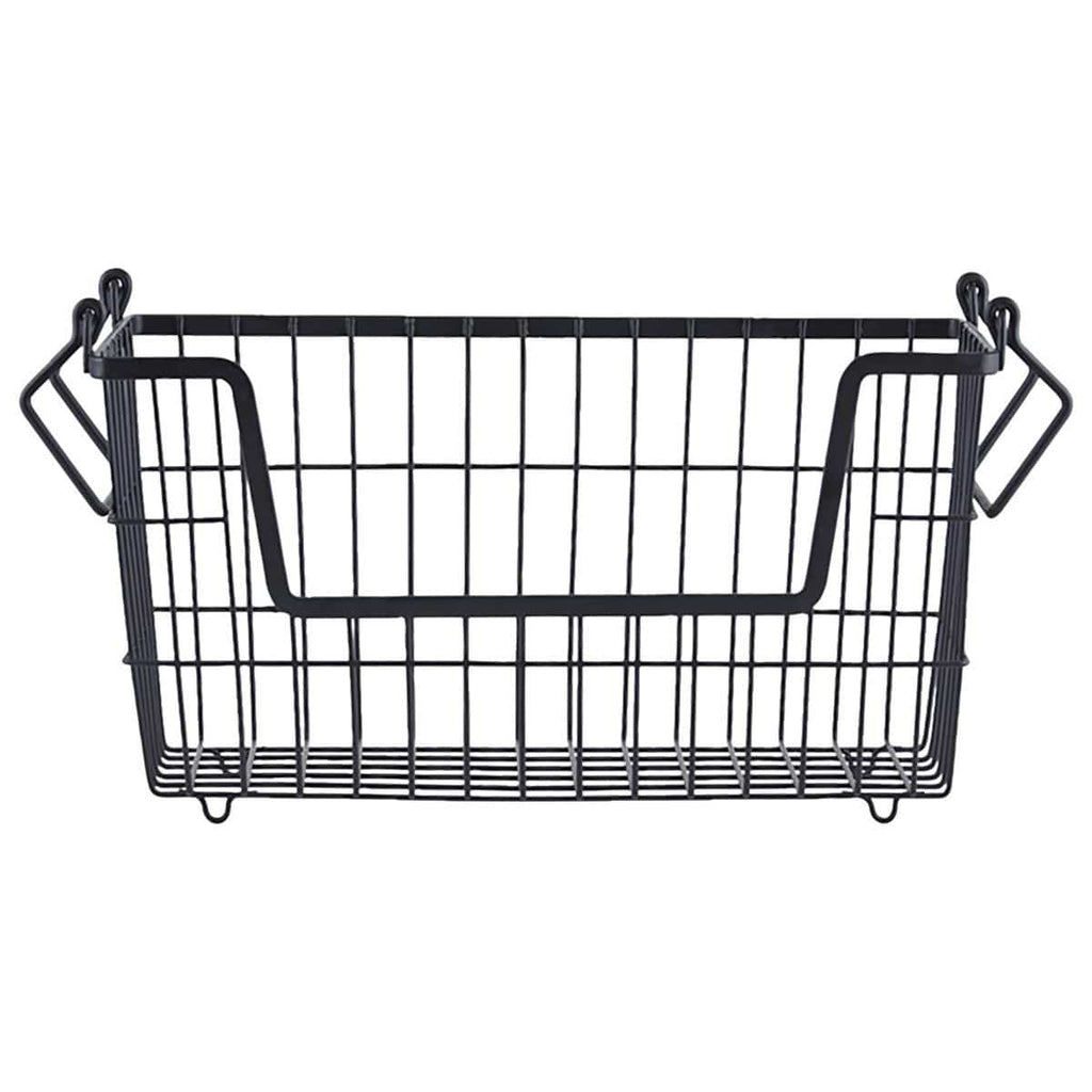 House Doctor Accessory Black Taw Wire Basket - Small