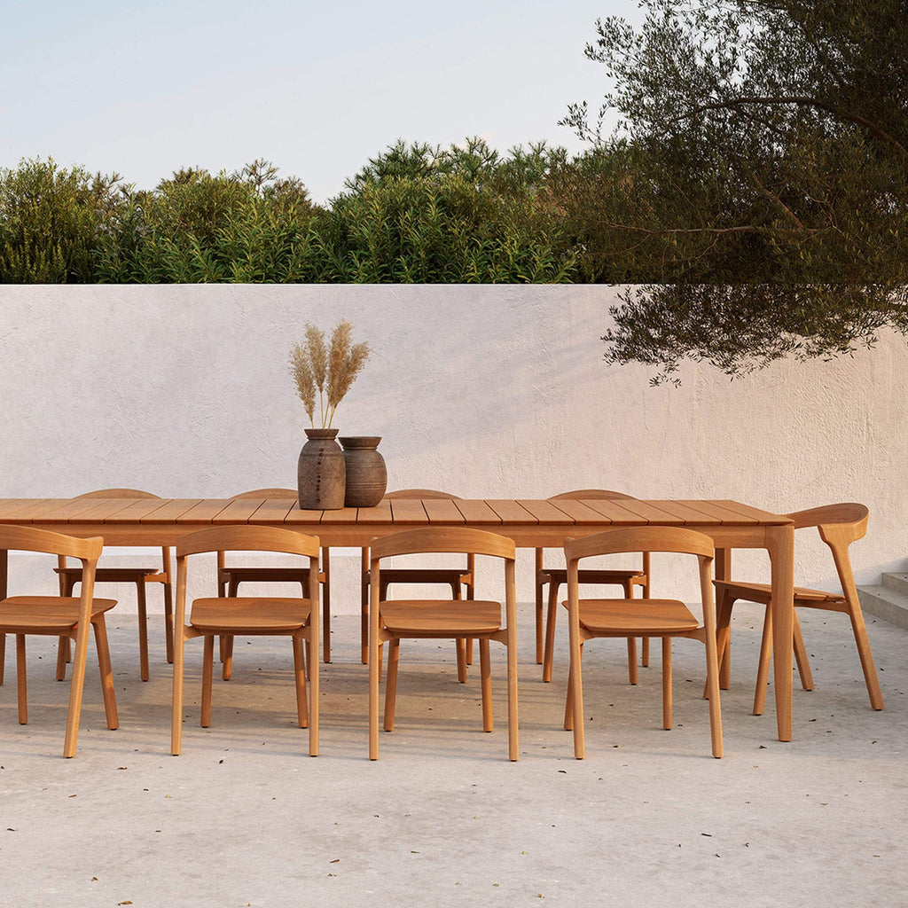 Ethnicraft Furniture Teak Bok Outdoor Dining Chair