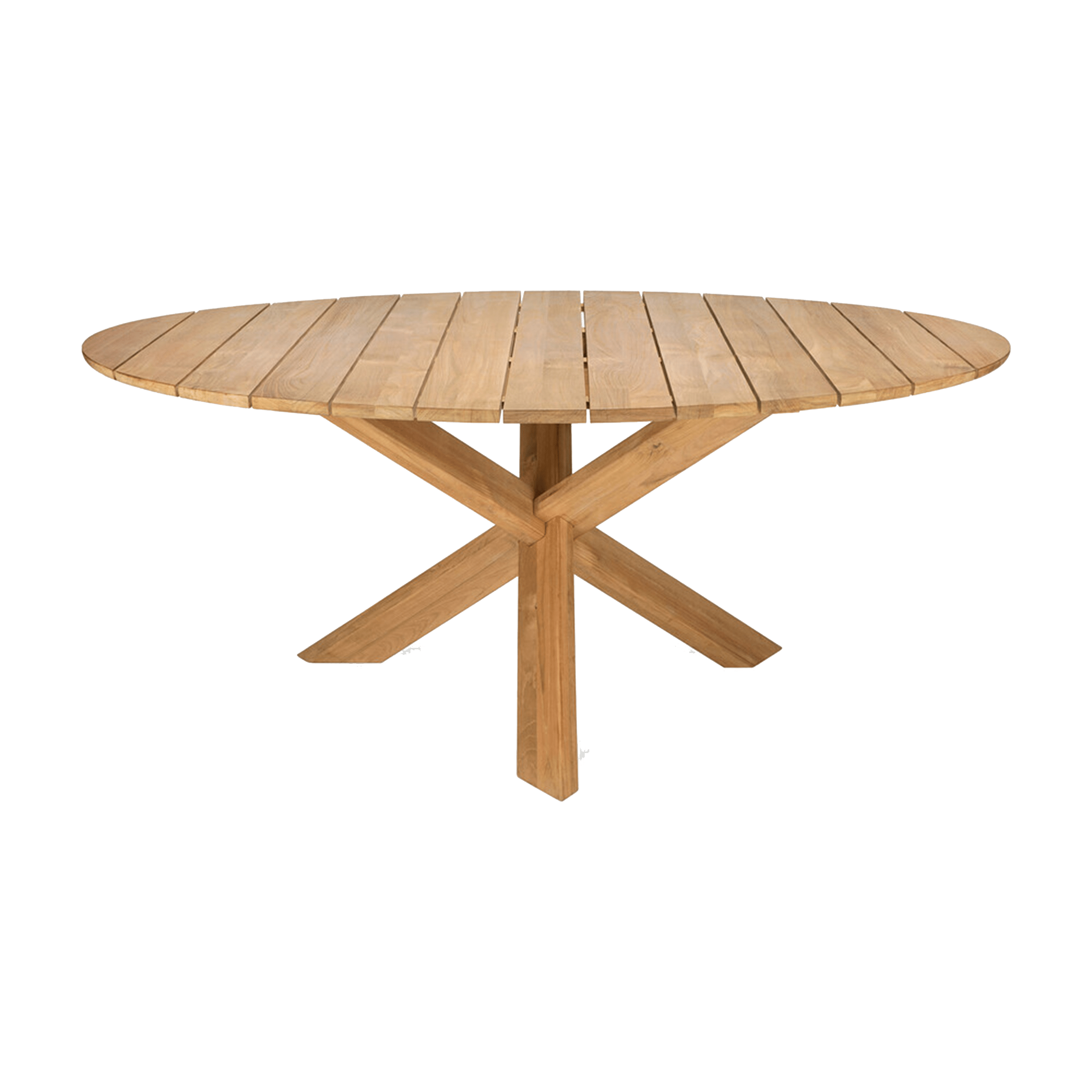 Teak circular table deals