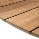 Ethnicraft Furniture Teak Circle Outdoor Dining Table