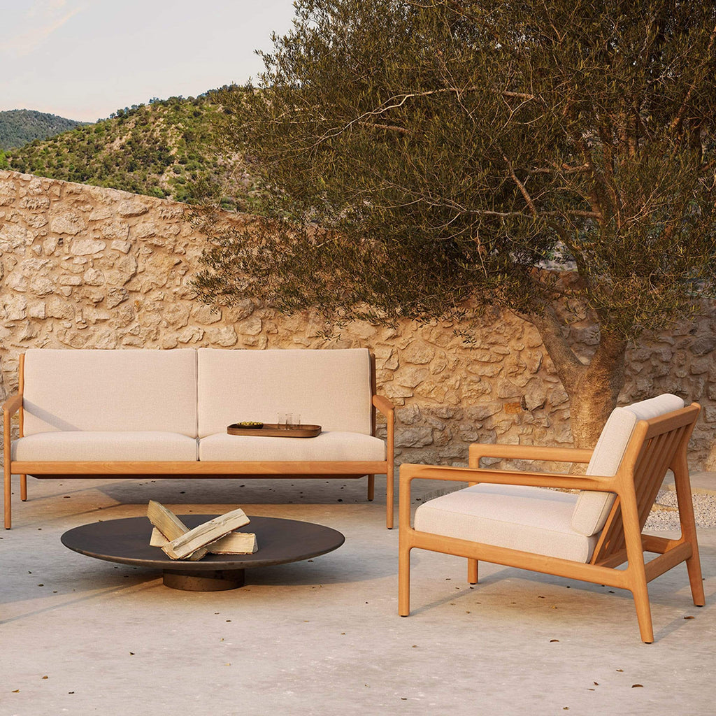 Ethnicraft Furniture Teak Jack Outdoor Lounge Chair