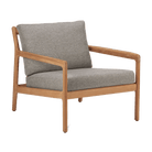 Ethnicraft Furniture Mocha Teak Jack Outdoor Lounge Chair