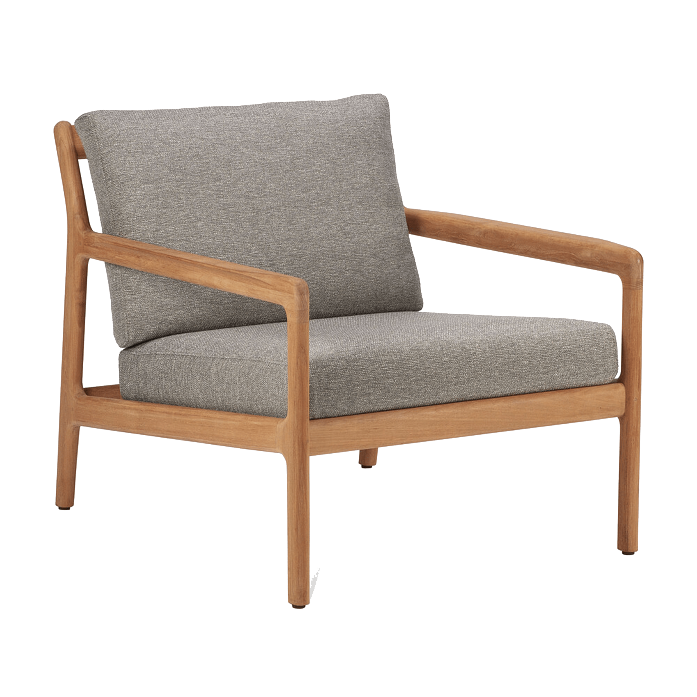 Ethnicraft Furniture Mocha Teak Jack Outdoor Lounge Chair