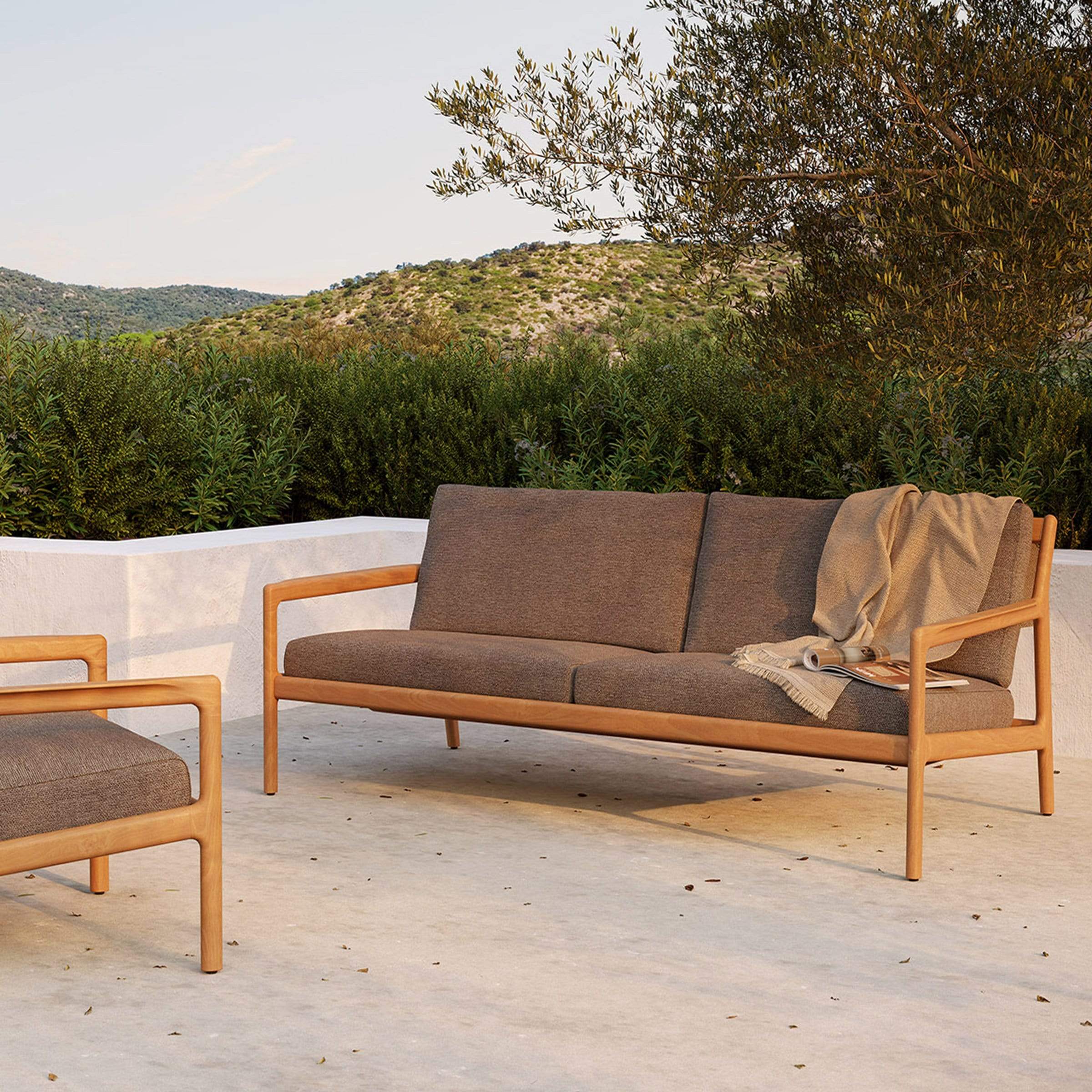 Ethnicraft Furniture Teak Jack Outdoor Sofa