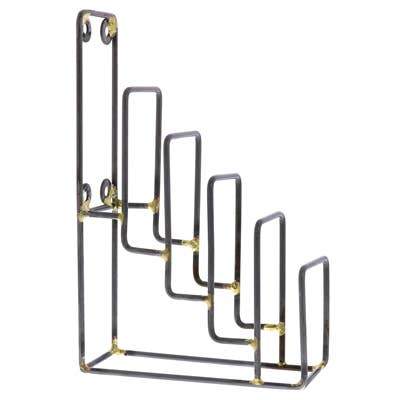 HomArt Tiered Metal Display Stand - Natural