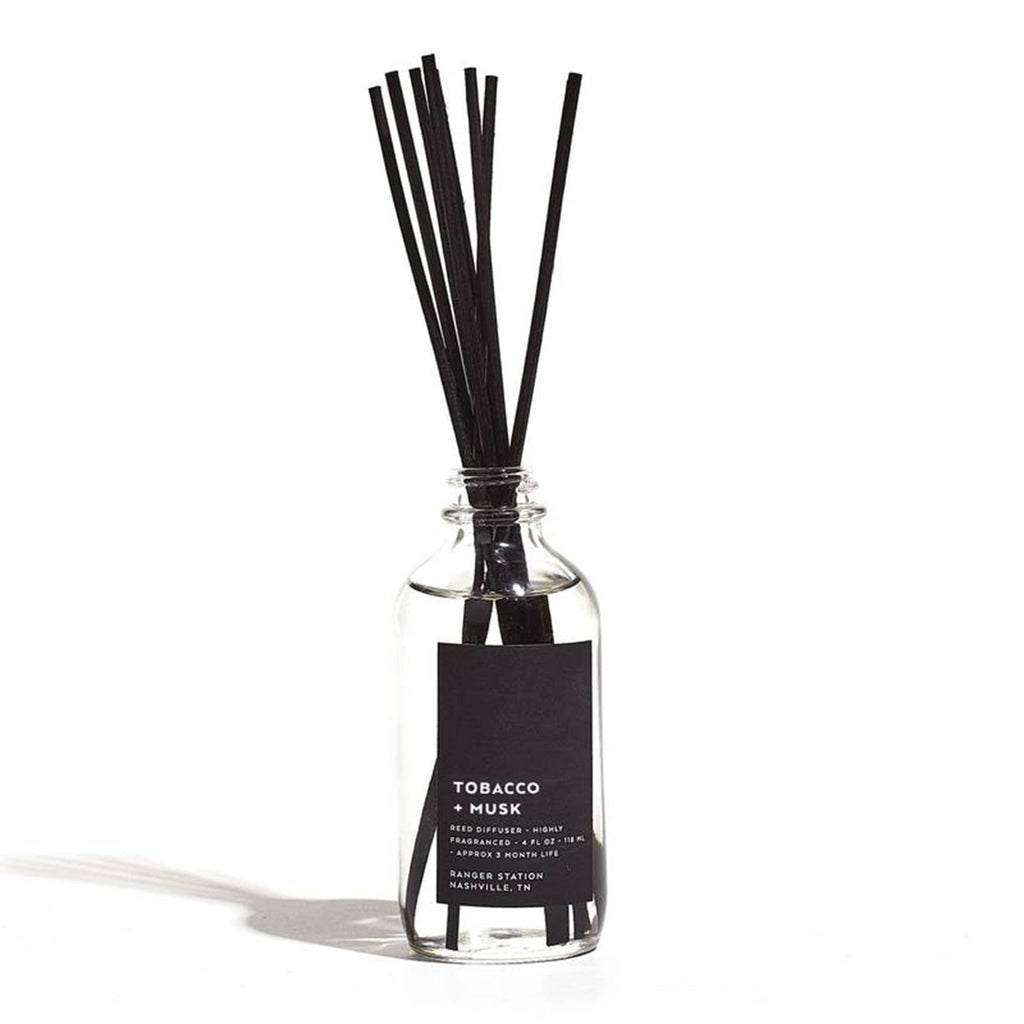 Ranger Station Candle Tobacco + Musk Reed Diffuser