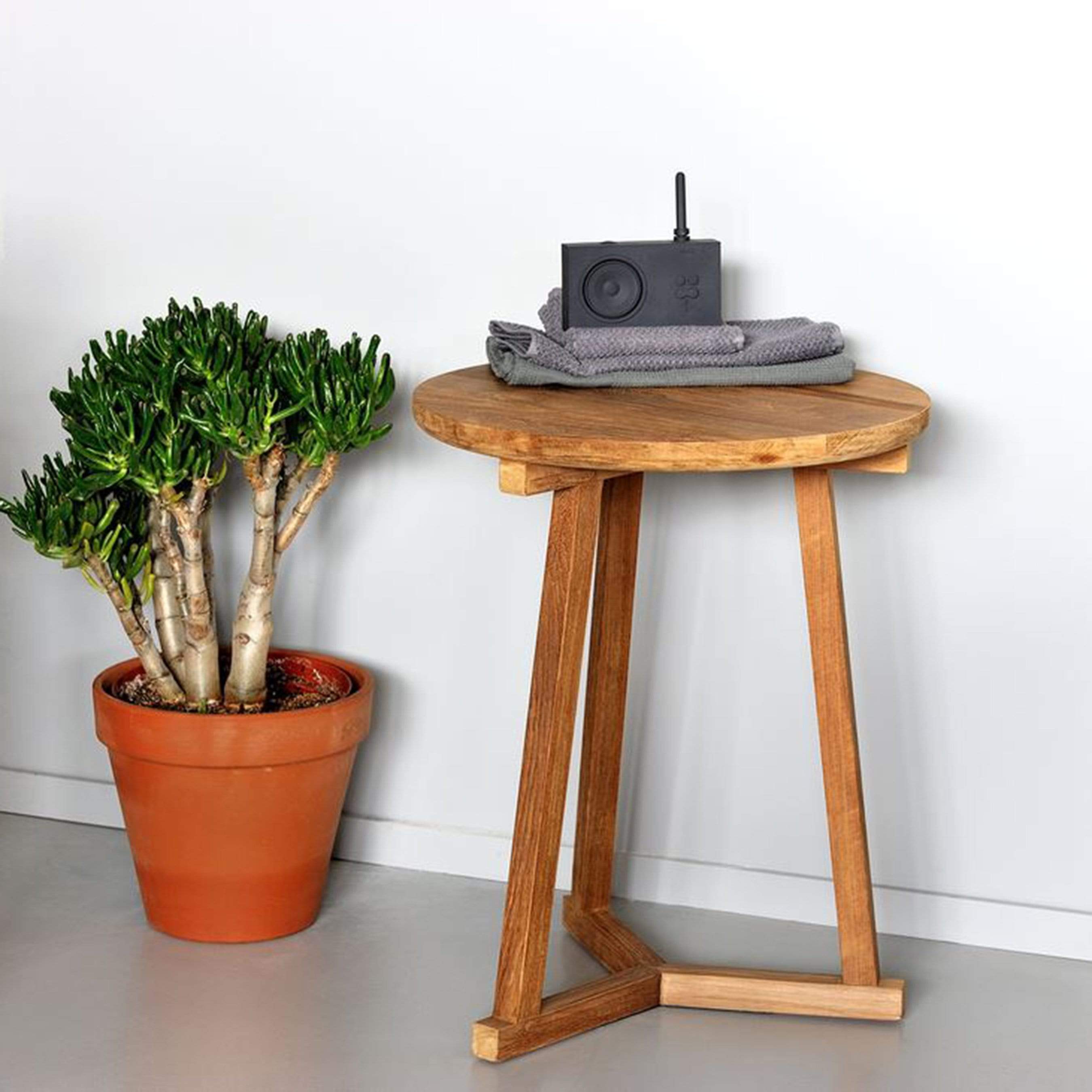 tripod side table