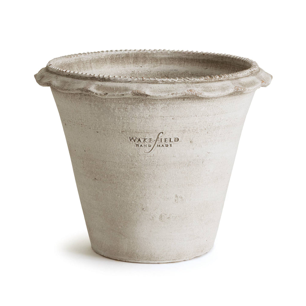 Napa Home & Garden Wakefield Handmade Norwood Pot #6 White