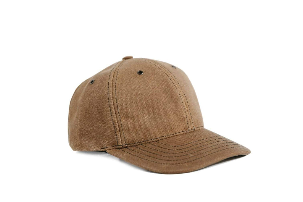 Loyal Stricklin Brush Brown Waxed Canvas Baseball Hat - Moss