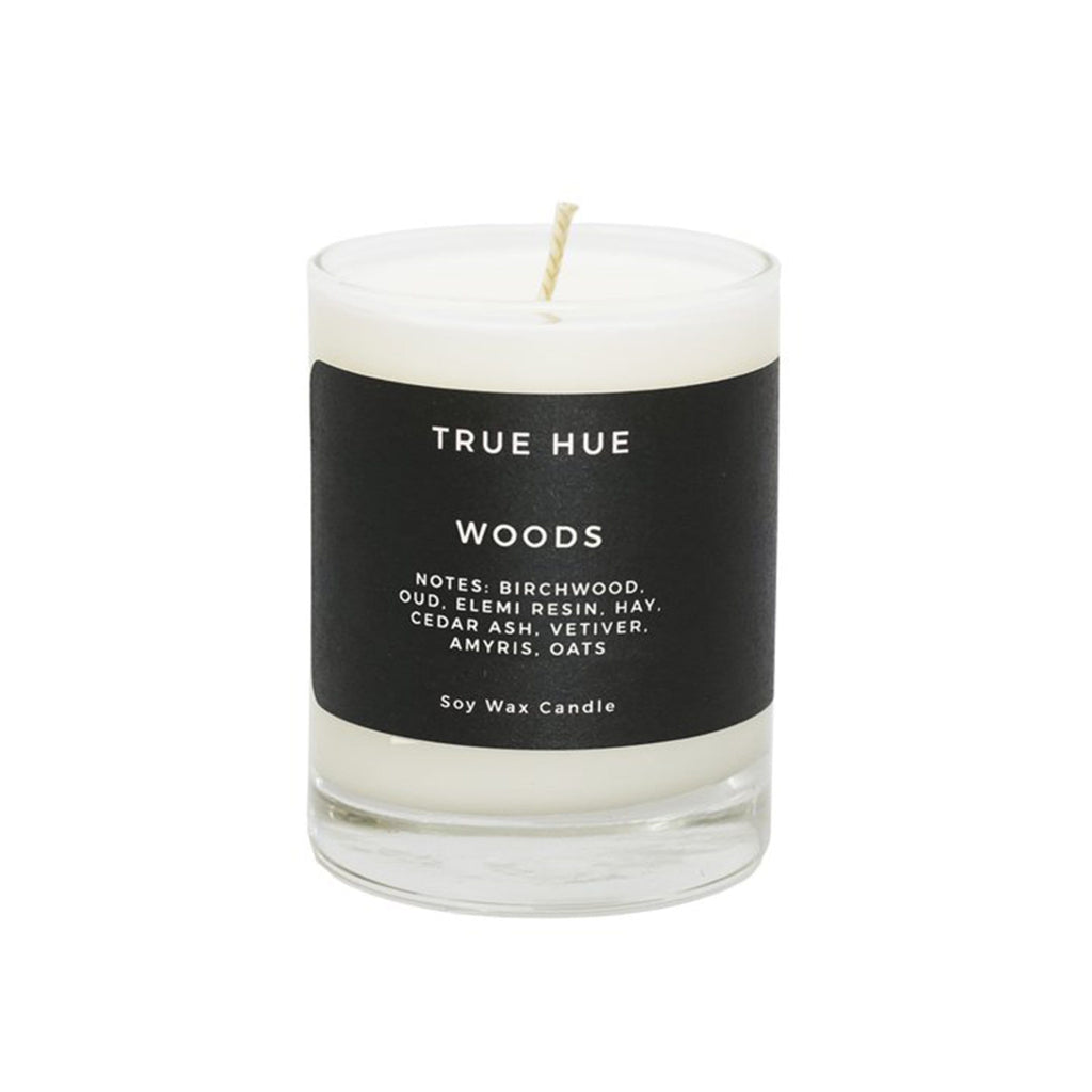 True Hue Candle Mini Woods Soy Wax Candle