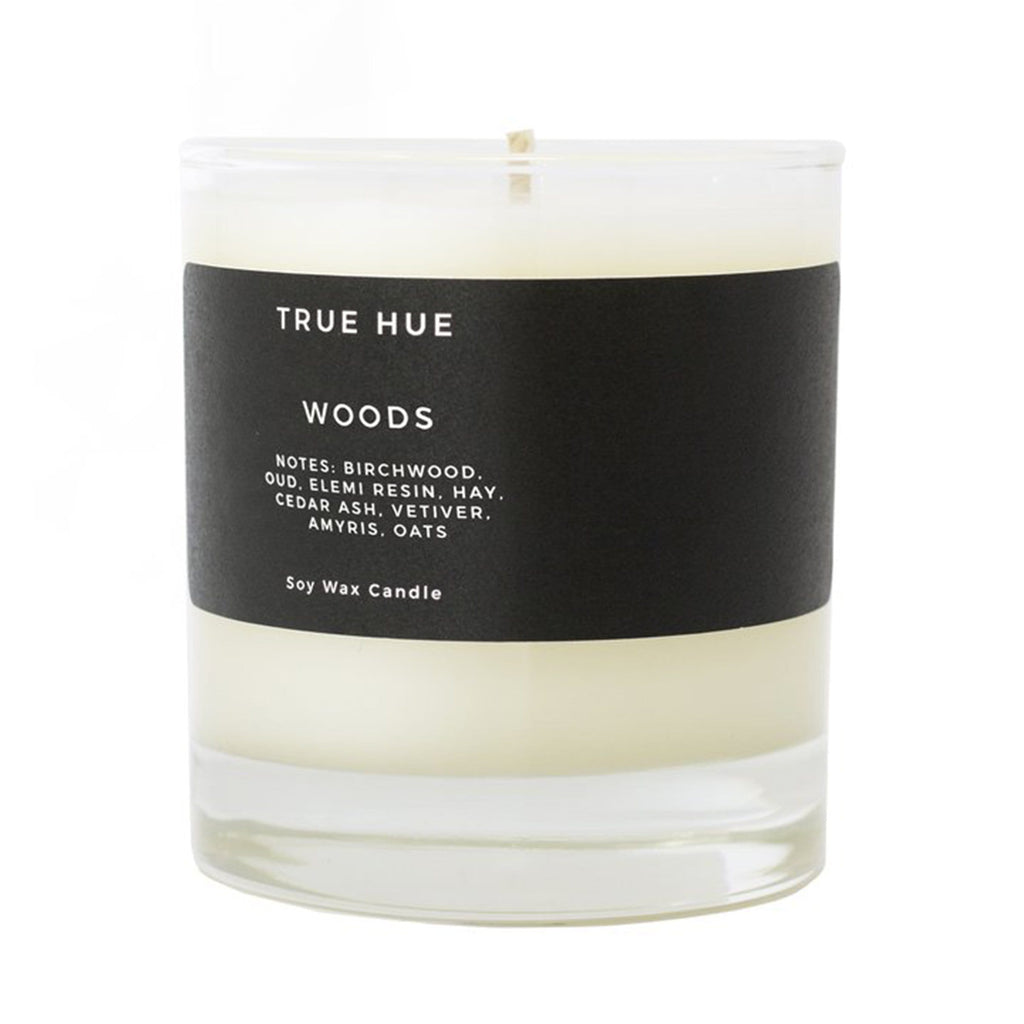 True Hue Candle Regular Woods Soy Wax Candle