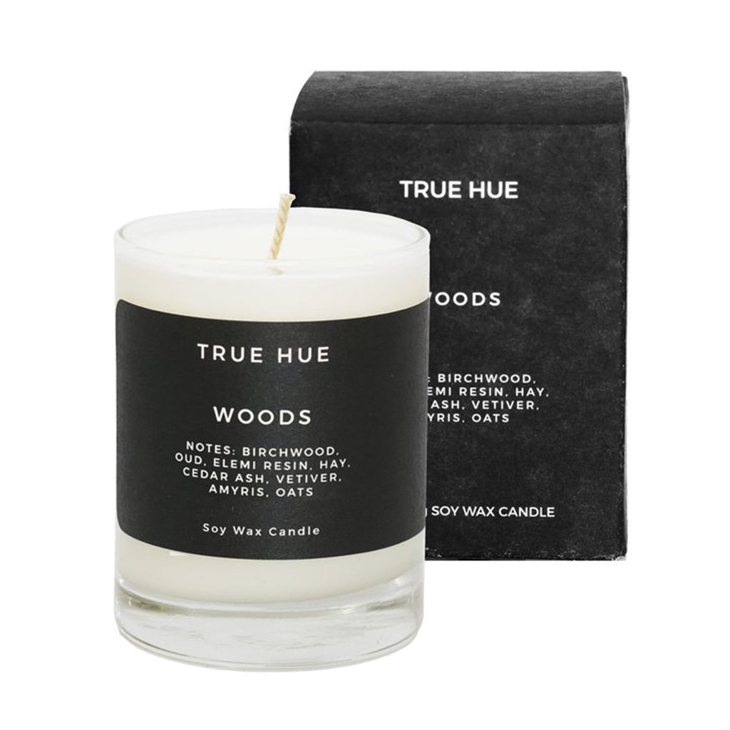 True Hue Candle Woods Soy Wax Candle